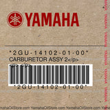 2GU-14102-01-00 Original OEM YAMAHA