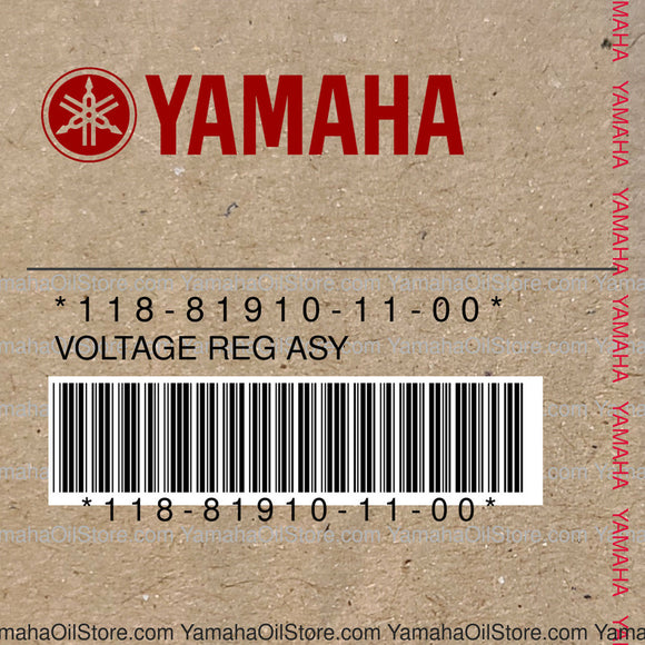 118-81910-11-00 Original OEM YAMAHA