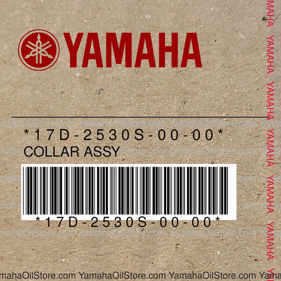 17D-2530S-00-00 Original OEM YAMAHA