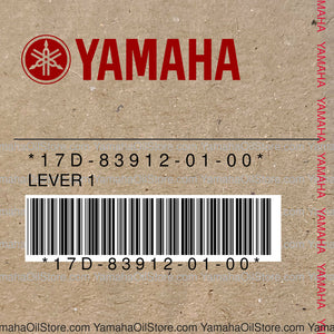 17D-83912-01-00 Original OEM YAMAHA