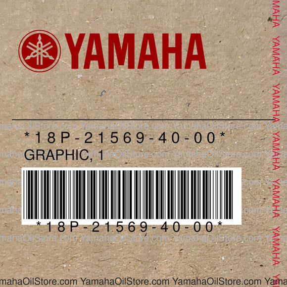 18P-21569-40-00 Original OEM YAMAHA