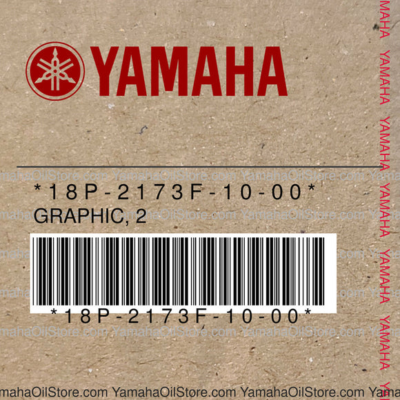 18P-2173F-10-00 Original OEM YAMAHA