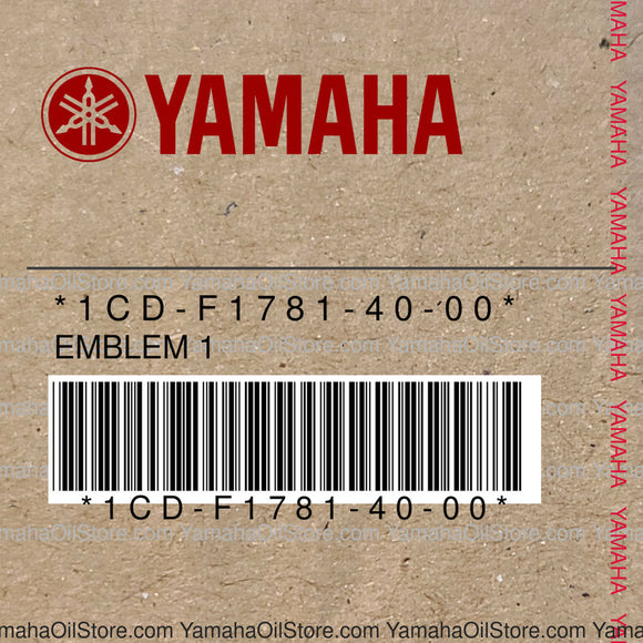 1CD-F1781-40-00 Original OEM YAMAHA
