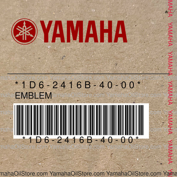 1D6-2416B-40-00 Original OEM YAMAHA