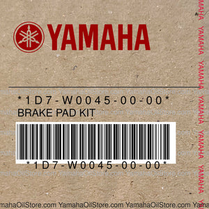 1D7-W0045-00-00 Original OEM YAMAHA