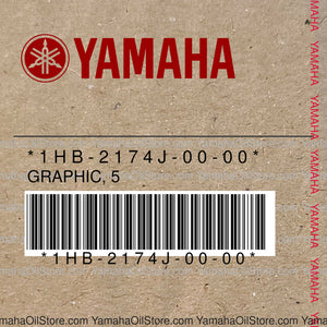 1HB-2174J-00-00 Original OEM YAMAHA