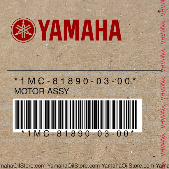 1MC-81890-03-00 Original OEM YAMAHA