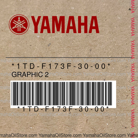 1TD-F173F-30-00 Original OEM YAMAHA