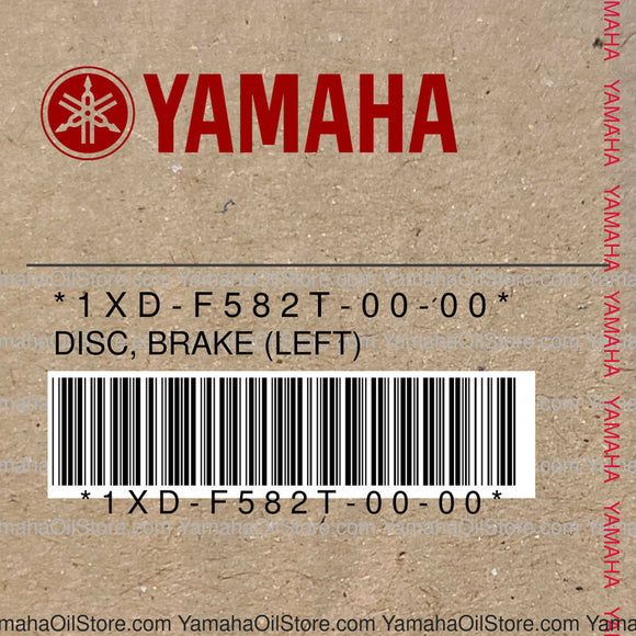 1XD-F582T-00-00 Original OEM YAMAHA