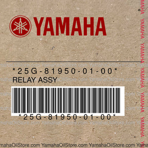 25G-81950-01-00 Original OEM YAMAHA