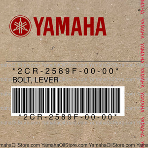 2CR-2589F-00-00 Original OEM YAMAHA