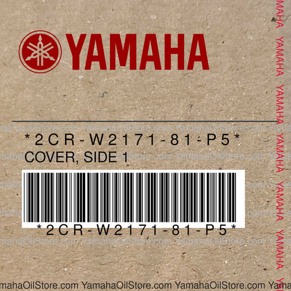 2CR-W2171-81-P5 Original OEM YAMAHA