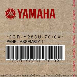 2CR-Y283U-70-0X Original OEM YAMAHA