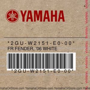 2GU-W2151-E0-00 Original OEM YAMAHA