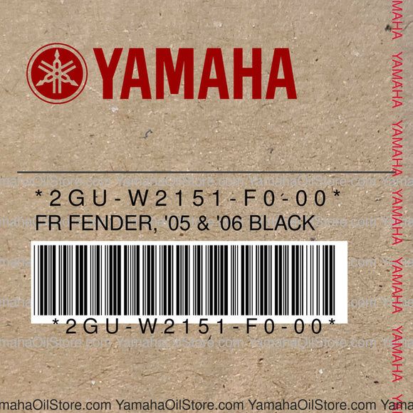 2GU-W2151-F0-00 Original OEM YAMAHA