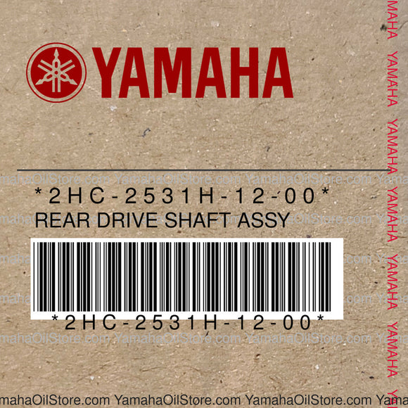 2HC-2531H-12-00 Original OEM YAMAHA