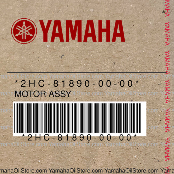 2HC-81890-00-00 Original OEM YAMAHA