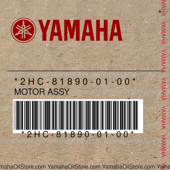 2HC-81890-01-00 Original OEM YAMAHA