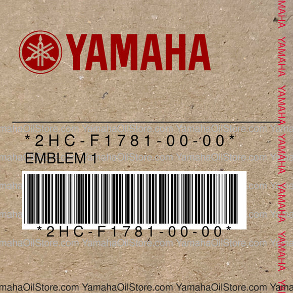 2HC-F1781-00-00 Original OEM YAMAHA