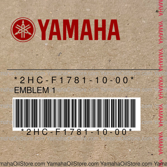 2HC-F1781-10-00 Original OEM YAMAHA