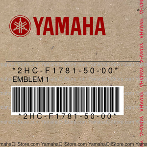 2HC-F1781-50-00 Original OEM YAMAHA