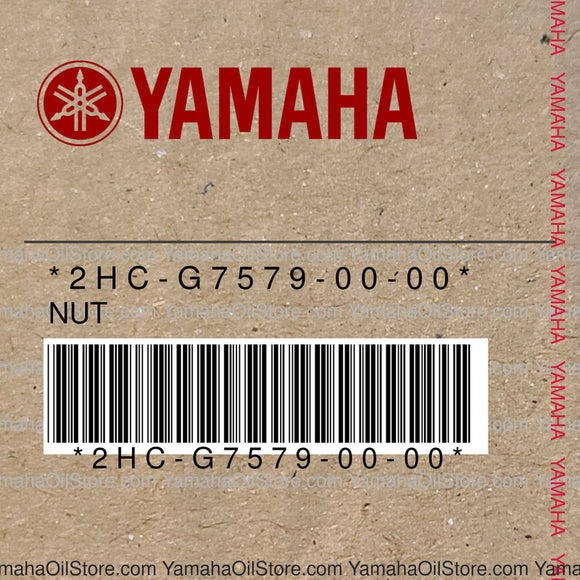 2HC-G7579-00-00 Original OEM YAMAHA