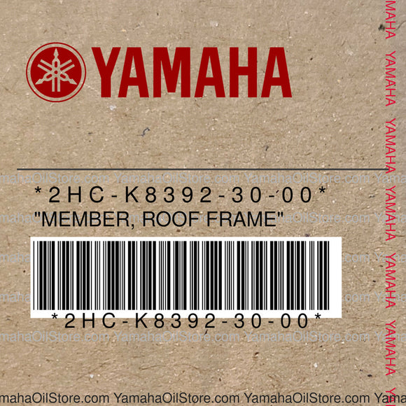 2HC-K8392-30-00 Original OEM YAMAHA