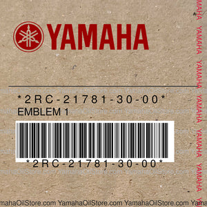 2RC-21781-30-00 Original OEM YAMAHA