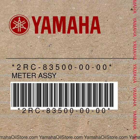 2RC-83500-00-00 Original OEM YAMAHA