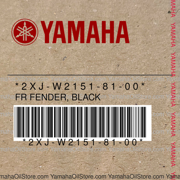 2XJ-W2151-81-00 Original OEM YAMAHA