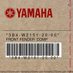 3B4-W2151-20-00 Original OEM YAMAHA