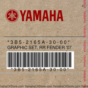 3B5-2165A-30-00 Original OEM YAMAHA