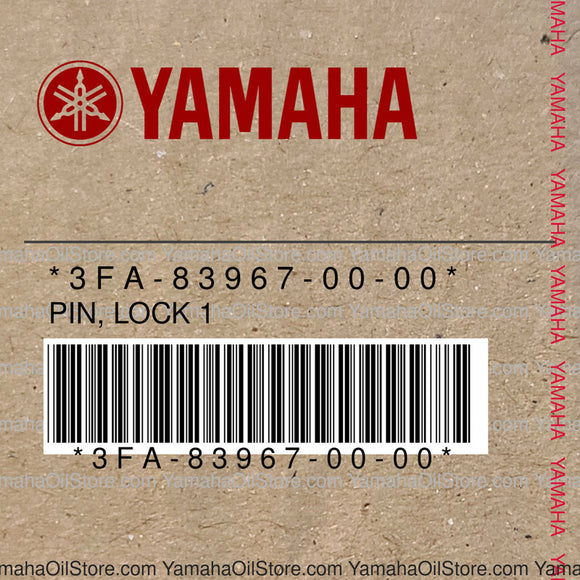 3FA-83967-00-00 Original OEM YAMAHA