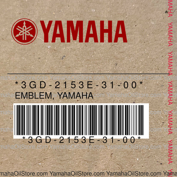 3GD-2153E-31-00 Original OEM YAMAHA