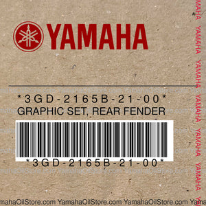 3GD-2165B-21-00 Original OEM YAMAHA