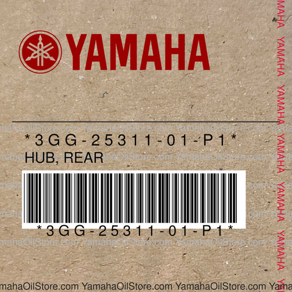 3GG-25311-01-P1 Original OEM YAMAHA