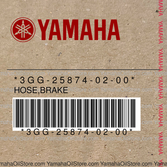 3GG-25874-02-00 Original OEM YAMAHA