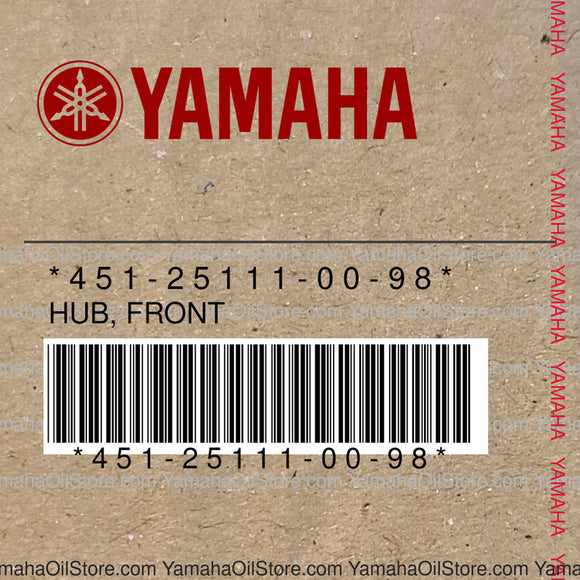 451-25111-00-98 Original OEM YAMAHA