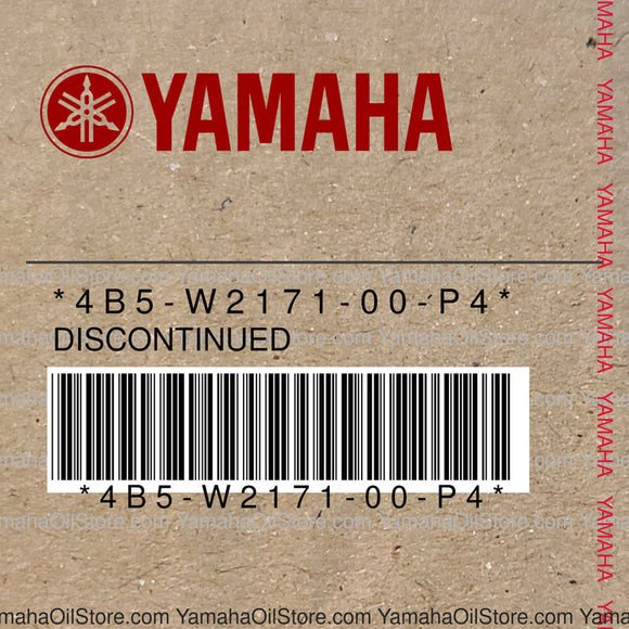 4B5-W2171-00-P4 Original OEM YAMAHA