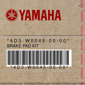 4D3-W0045-00-00 Original OEM YAMAHA