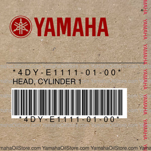 4DY-E1111-01-00 Original OEM YAMAHA