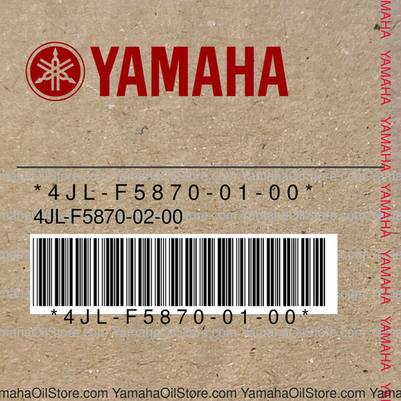 4JL-F5870-01-00 Original OEM YAMAHA