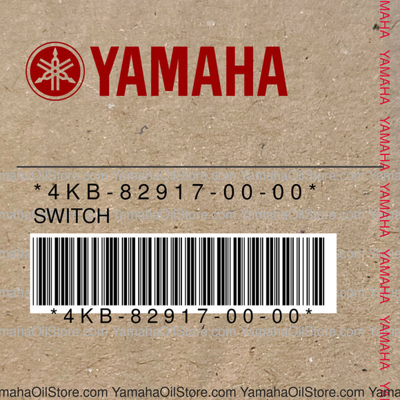 4KB-82917-00-00 Original OEM YAMAHA