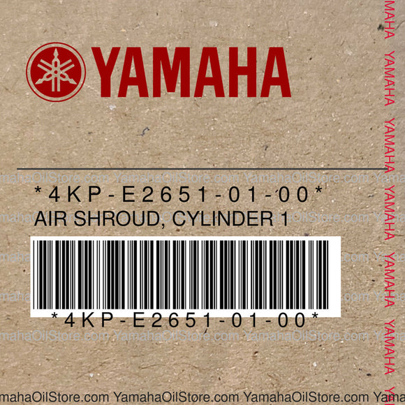 4KP-E2651-01-00 Original OEM YAMAHA