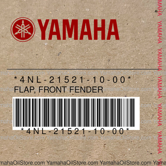 4NL-21521-10-00 Original OEM YAMAHA