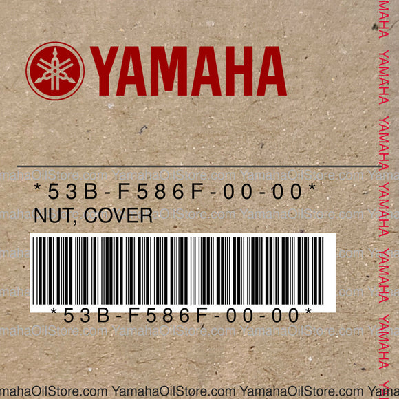 53B-F586F-00-00 Original OEM YAMAHA