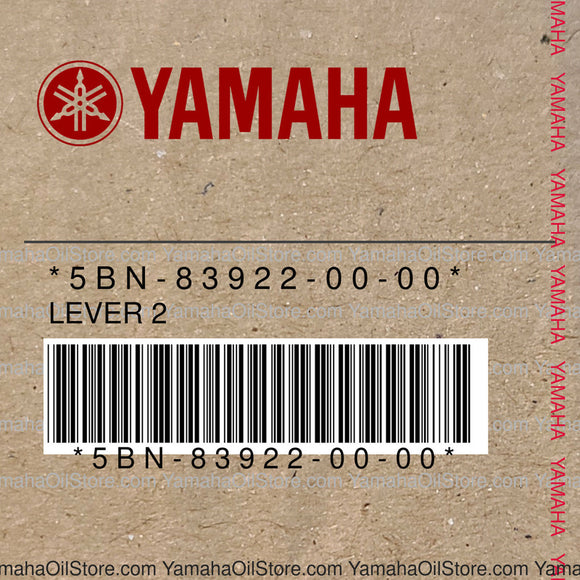 5BN-83922-00-00 Original OEM YAMAHA