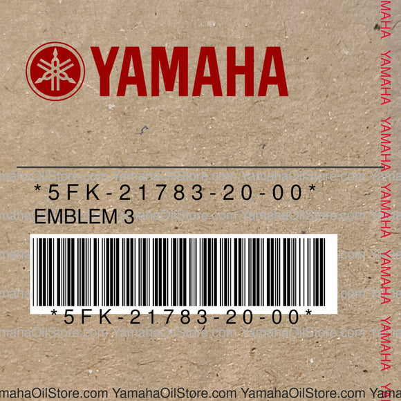 5FK-21783-20-00 Original OEM YAMAHA