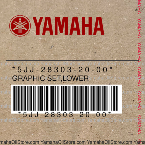 5JJ-28303-20-00 Original OEM YAMAHA