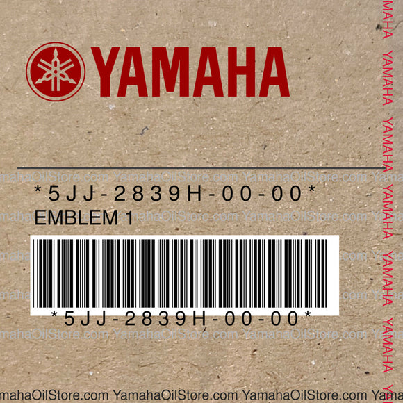 5JJ-2839H-00-00 Original OEM YAMAHA